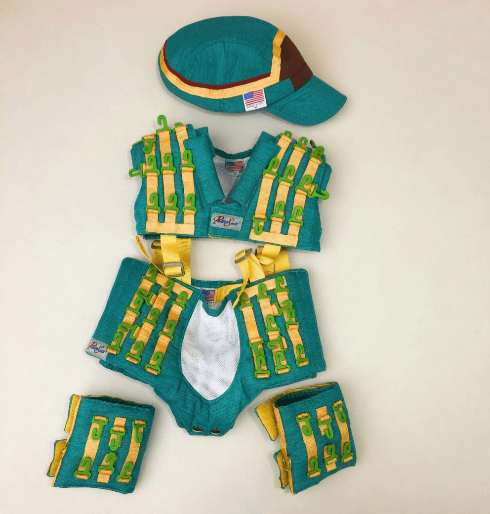 PediaSuit therapeutic suit laid flat
